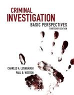 Criminal Investigation di Charles Lushbaugh, Paul Weston edito da Pearson Education (US)