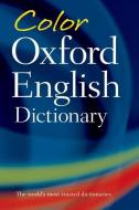 Color Oxford English Dictionary di Oxford Dictionaries edito da OXFORD UNIV PR