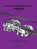 Concert Repertoire for Violin edito da Faber Music Ltd
