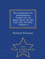The Fredoniad di Richard Emmons edito da War College Series