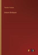 Unterm Birnbaum di Theodor Fontane edito da Outlook Verlag