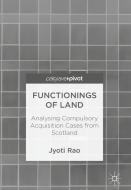 Functionings of Land di Jyoti Rao edito da Springer-Verlag GmbH