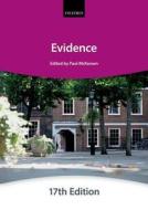 Evidence di The City Law School edito da Oxford University Press