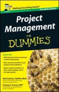 Project Management For Dummies Whs Trave di NICK GRAHAM edito da Wiley