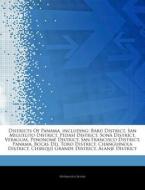 Districts Of Panama, Including: Bar Dis di Hephaestus Books edito da Hephaestus Books