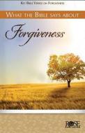 What the Bible Says about Forgiveness 5pk: Key Bible Verses on Forgiveness edito da Rose Publishing (CA)
