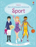 Mein Anziehpuppen-Stickerbuch: Sport di Fiona Watt edito da Usborne Verlag
