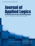 Journal of Applied Logics.  IfCoLog Journal of Logics and their Applications. Volume 10, number 5, November 2023 edito da College Publications