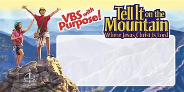 Tell It on the Mountain Tell It Indoor/Outdoor Banner edito da Concordia Publishing House