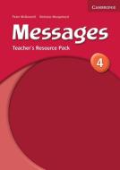 Messages 4 Teacher's Resource di Peter Mcdonnell edito da Cambridge University Press