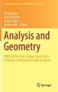 Analysis and Geometry edito da Springer-Verlag GmbH