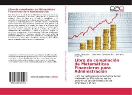 Libro de compilación de Matemáticas Financieras para Administración edito da EAE