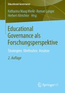 Educational Governance als Forschungsperspektive edito da VS Verlag für Sozialw.