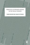 Principles of Research Design in the Social Sciences di Frank Bechhofer, Lindsay Paterson edito da Taylor & Francis Ltd