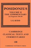 Posidonius di Posidonius, I. G. Kidd edito da Cambridge University Press