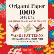 Origami Paper Japanese Washi 1,000 Sheets 4" (10 Cm) edito da Tuttle Publishing