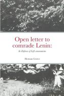 Open letter to comrade Lenin edito da Lulu.com