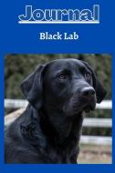Black lab dog Journal series 1 with a cobalt blue  background di Grace Designs edito da Lulu.com