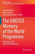 The UNESCO Memory of the World Programme edito da Springer International Publishing