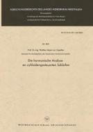 Die harmonische Analyse an zykloidengesteuerten Schleifen di Walther Meyer Zur Capellen edito da VS Verlag für Sozialwissenschaften
