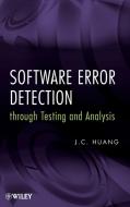 Software Error Detection di Huang edito da John Wiley & Sons