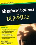 Sherlock Holmes For Dummies di Steven Doyle, David A. Crowder edito da John Wiley And Sons Ltd