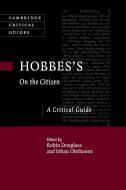 Hobbes's On The Citizen edito da Cambridge University Press