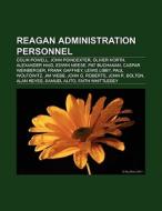 Reagan Administration personnel di Books Llc edito da Books LLC, Reference Series