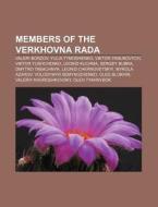Members Of The Verkhovna Rada: Yulia Tym di Books Llc edito da Books LLC, Wiki Series