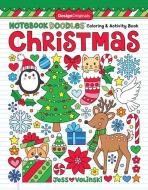 Notebook Doodles Christmas: Coloring & Activity Book di Jess Volinski edito da DESIGN ORIGINALS