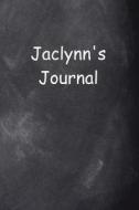 Jaclynn Personalized Name Journal Custom Name Gift Idea Jaclynn: (Notebook, Diary, Blank Book) di Distinctive Journals edito da Createspace Independent Publishing Platform