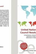 United Nations Security Council Resolution 1235 edito da Betascript Publishing