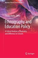 Ethnography and Education Policy edito da Springer Singapore