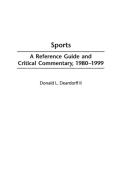 Sports di Donald Deardorff edito da Greenwood