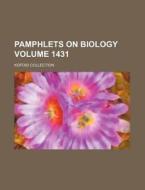 Pamphlets on Biology Volume 1431; Kofoid Collection di Books Group edito da Rarebooksclub.com