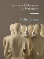 Individual Differences and Personality di Colin Cooper edito da Taylor & Francis Ltd