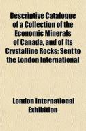 Descriptive Catalogue Of A Collection Of di London International Exhibition edito da General Books