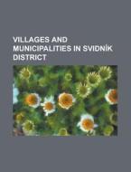 Villages And Municipalities In Svidn K D di Books Llc edito da Books LLC, Wiki Series