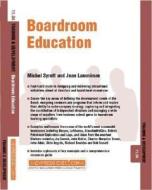 Boardroom Education di Michel Syrett edito da Capstone