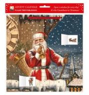 Snowy Santa Claus Advent Calendar (with Stickers) edito da Flame Tree Publishing