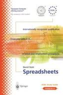 Ecdl Module 4: Spreadsheets di David Stott edito da Springer London Ltd