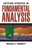 GSI Fundamental Analysis di Thomsett edito da John Wiley & Sons