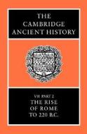The Cambridge Ancient History di F. W. Walbank edito da Cambridge University Press