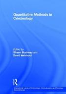 Quantitative Methods in Criminology di Shawn Bushway edito da Routledge