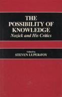 The Possibility of Knowledge di Steven Luper-Foy edito da Rowman & Littlefield