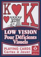 Low Vision "New Sight" Poker Deck Card Game edito da U.S. Games Systems