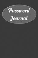 Password Journal: Black Color, 6 X 9 Notebook, 100 Pages di Password Journal Artists edito da INDEPENDENTLY PUBLISHED