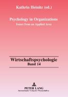 Psychology in Organizations edito da Lang, Peter GmbH