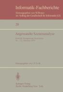 Angewandte Szenenanalyse edito da Springer Berlin Heidelberg