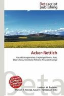 Acker-Rettich edito da Betascript Publishing